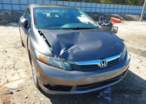 2012 Honda Civic Ex z USA, uszkodzony, nr VIN 2HGFB2F89CH505873